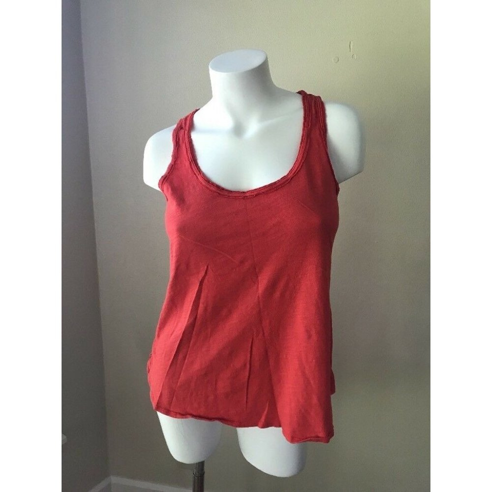 Anthropologie Pure + Good Sz S Slub Scoop Tank Top